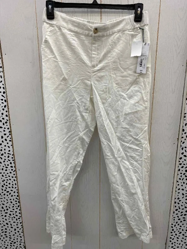 Liz Claiborne White Womens Size 6 Pants