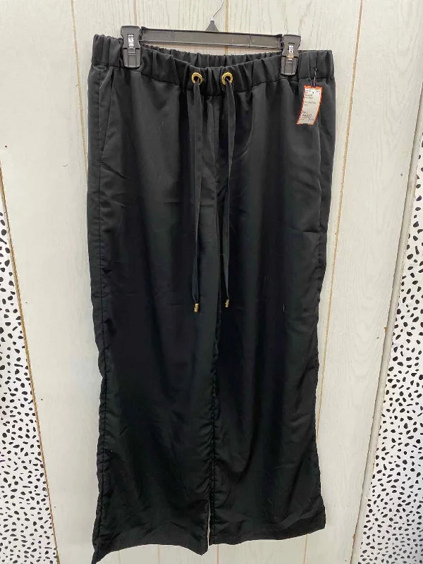 Michael KORS Black Womens Size L Pants