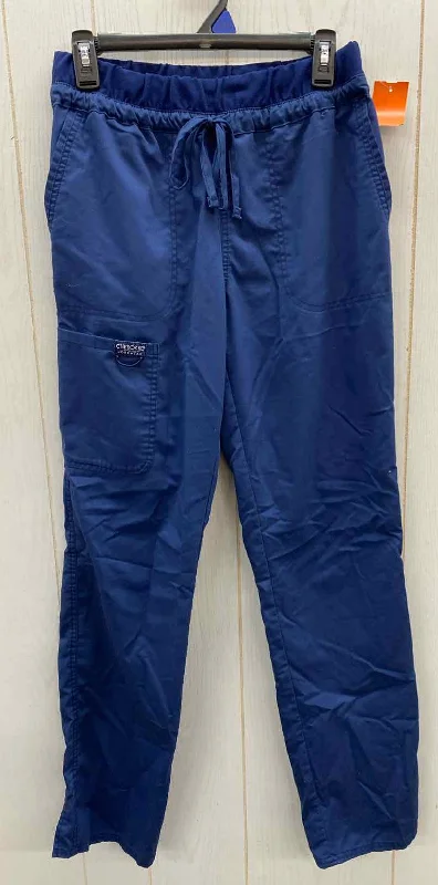 Cherokee Navy Womens Size S Tall Scrub Pants