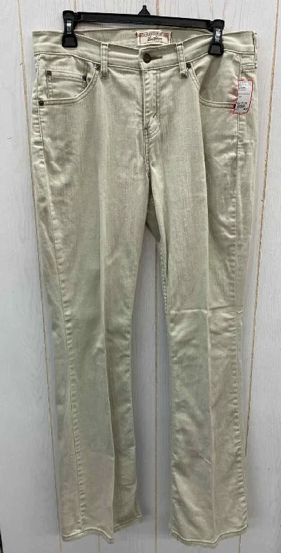 Levis Signature Tan Womens Size 10 Long Pants