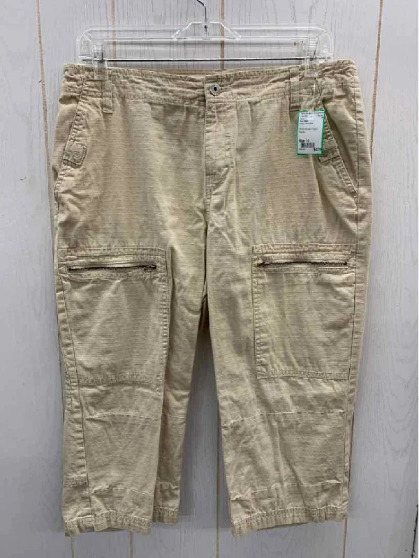 Ruff Hewn Khaki Womens Size 10 Pants