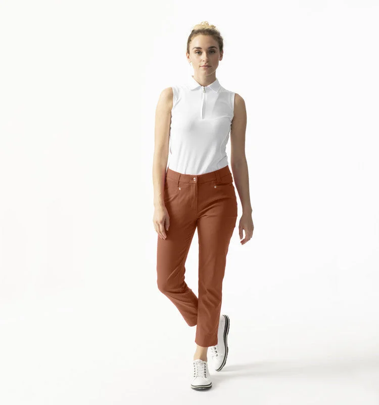 Daily Sports: Women's Lyric High Water Ankle Pants - Cinnamon