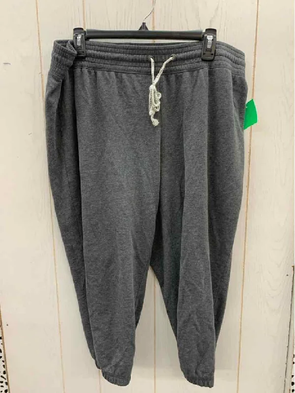 Arizona Gray Womens Size 1X Pants