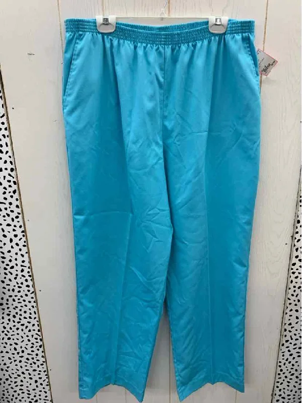 Alfred Dunner Blue Womens Size 18 Pants