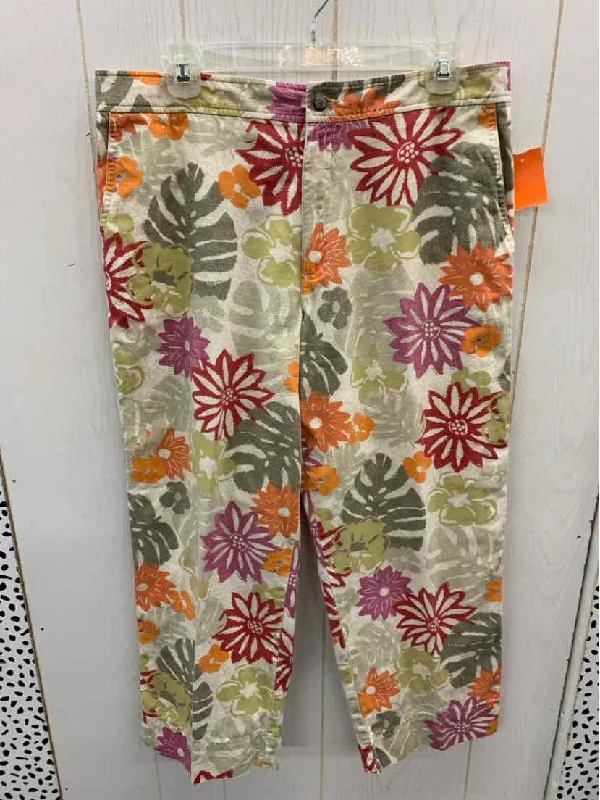 Sigrid Olsen Coral Womens Size 12 Pants