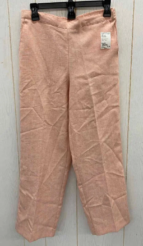 Alfred Dunner Pink Womens Size 8P Pants