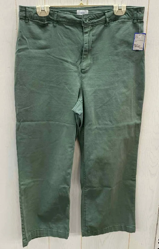 Old Navy Olive Womens Size 14 Pants