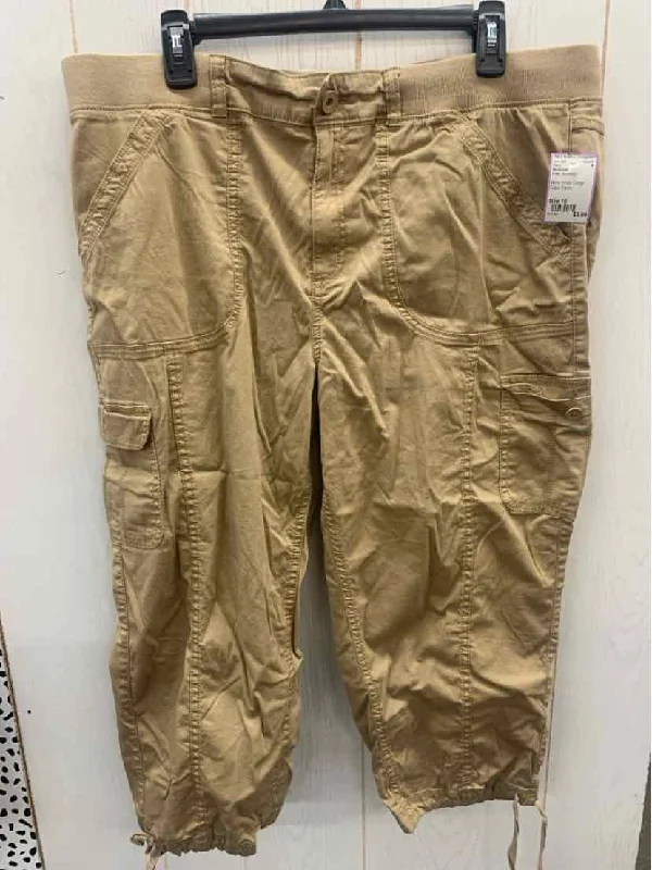 Northcrest Khaki Womens Size 16 Pants