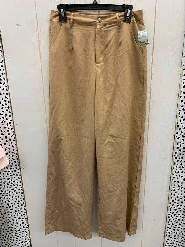 Shein Tan Womens Size 6 Pants