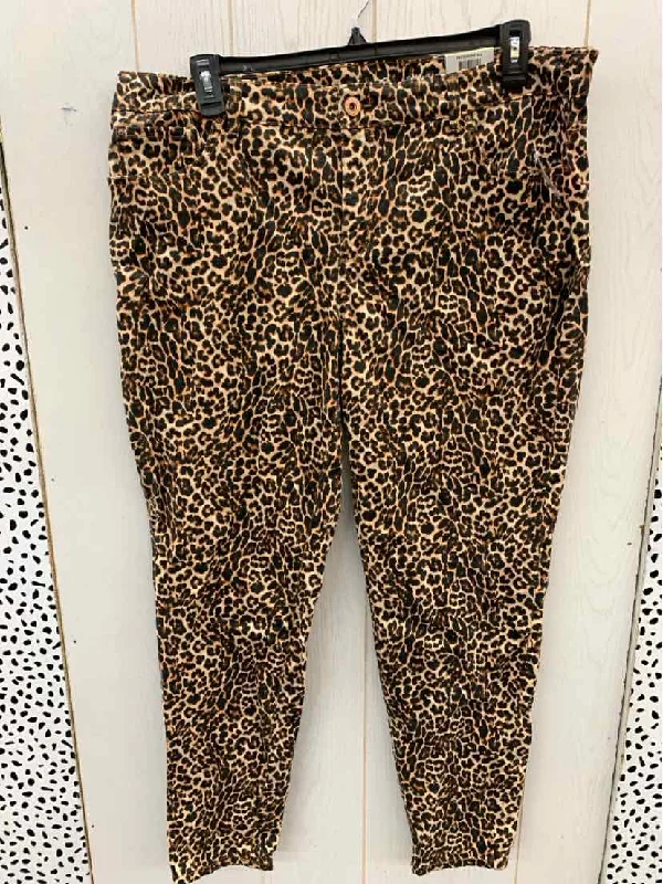 INC Tan Womens Size 18W Pants