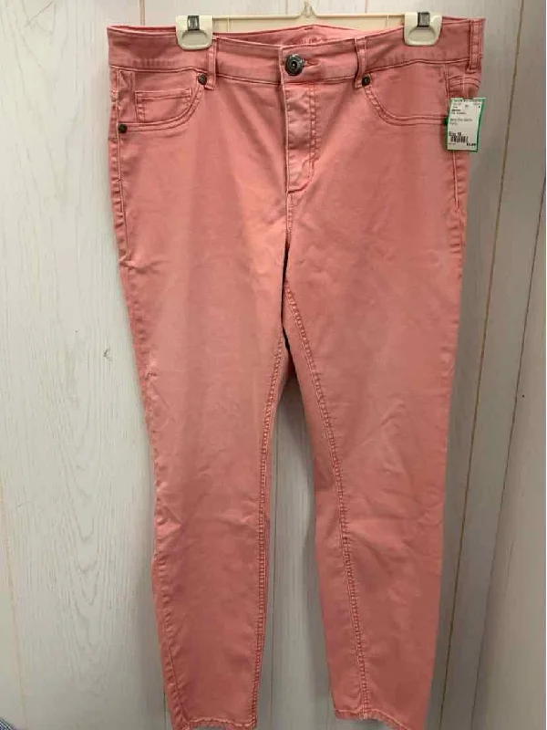 Maurices Pink Womens Size 16 Pants