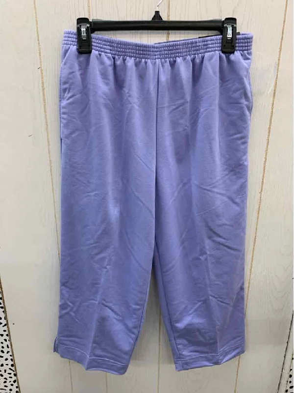 Alfred Dunner Purple Womens Size 6/8 Pants