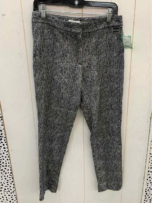 Calvin Klein Black Womens Size 8 Pants