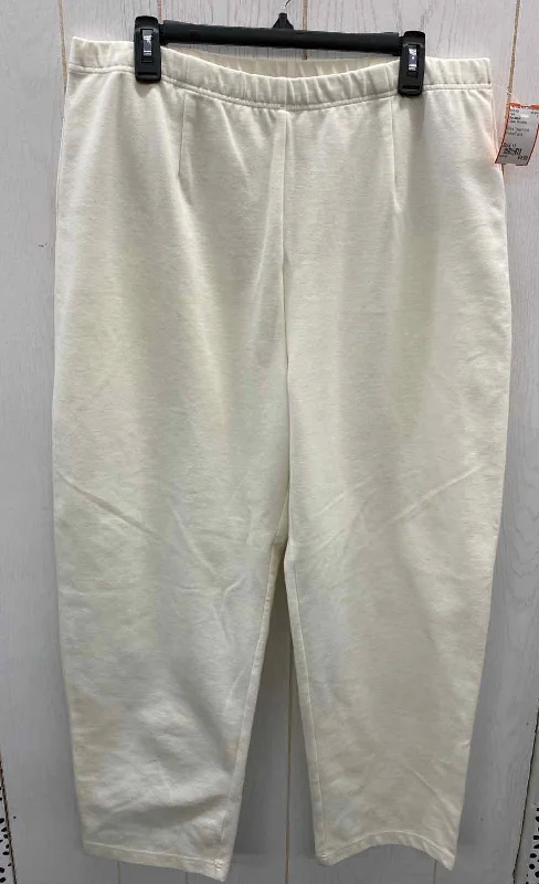 Sag Harbor Cream Womens Size 16 Pants