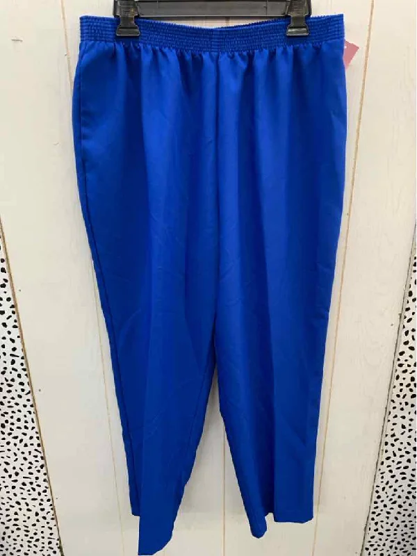 Alia Blue Womens Size 18 Pants