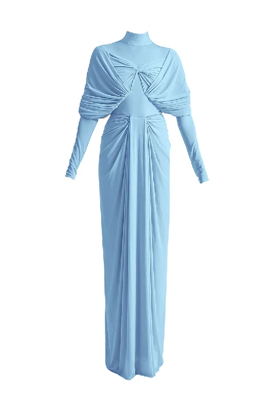 KENNY BABY BLUE MAXI DRESS