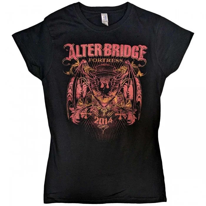 Alter Bridge Womens/Ladies Fortress Batwing Eagle T-Shirt