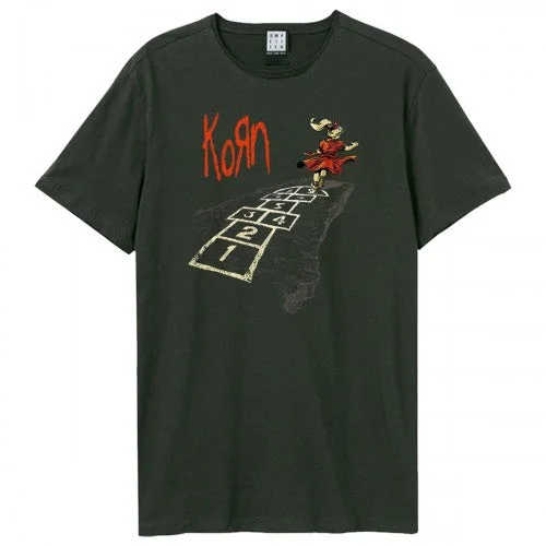 Amplified Womens/Ladies Follow The Leader Hopscotch Korn T-Shirt