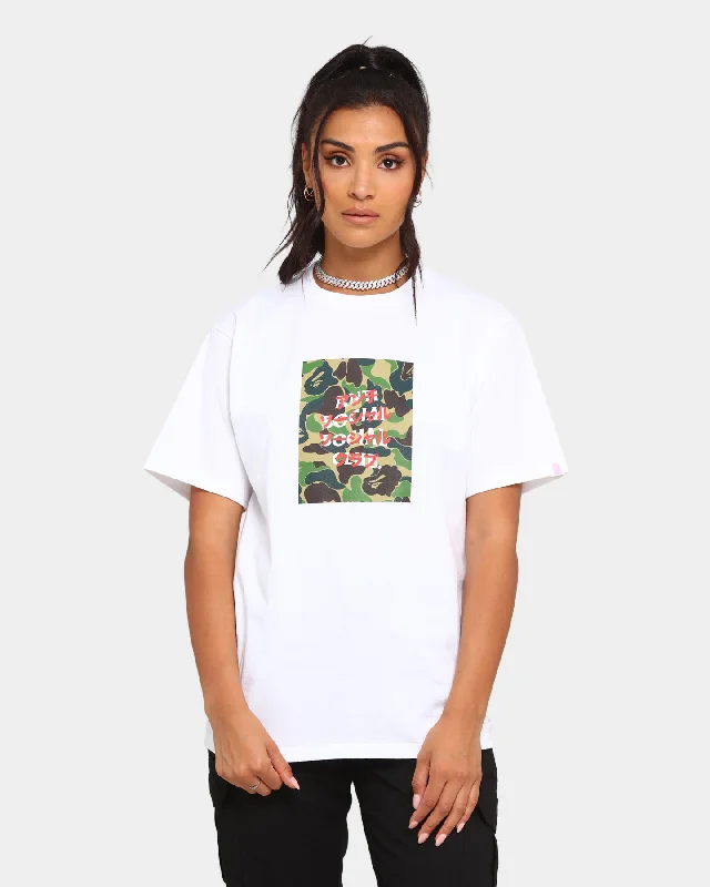 Anti Social Social Club BAPE x ASSC Camo Box T-Shirt White/Green