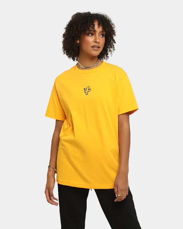 Anti Social Social Club Cactus Plant Flea Market X ASSC T-Shirt Yellow