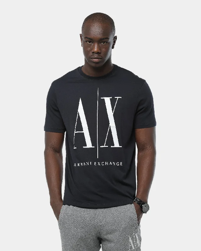 Armani Exchange Logo T-Shirt Navy