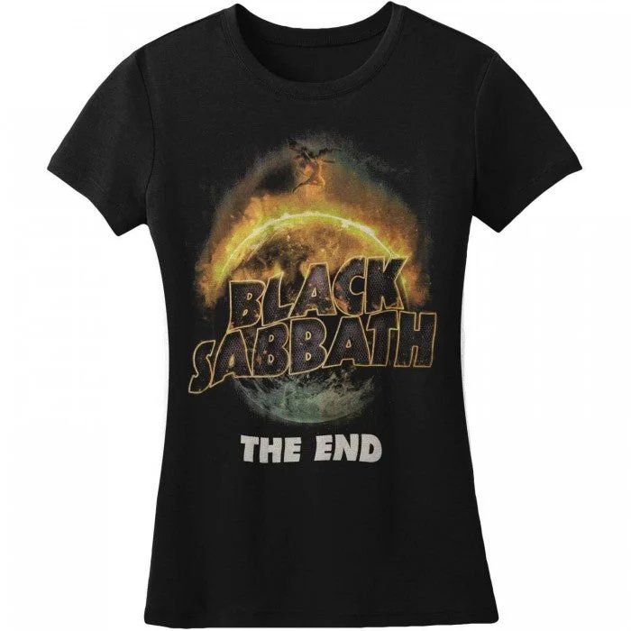 Black Sabbath Womens/Ladies The End T-Shirt