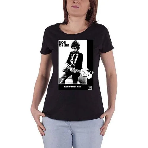 Bob Dylan Womens/Ladies Blowing In The Wind Cotton T-Shirt