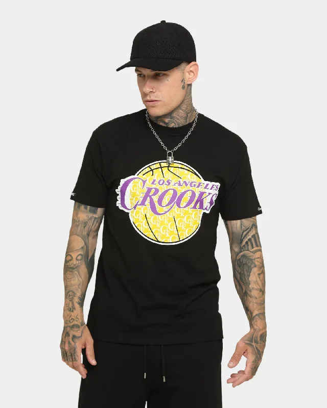 Crooks & Castles Los Angeles Crooks T-Shirt Black