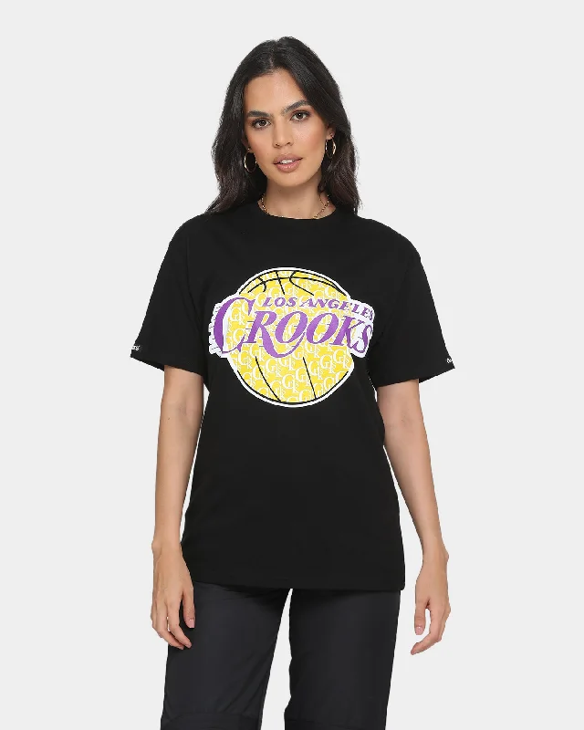 Crooks & Castles Los Angeles Crooks T-Shirt Black