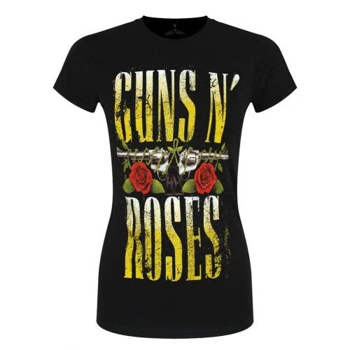 Guns N Roses Womens/Ladies Big Guns T-Shirt