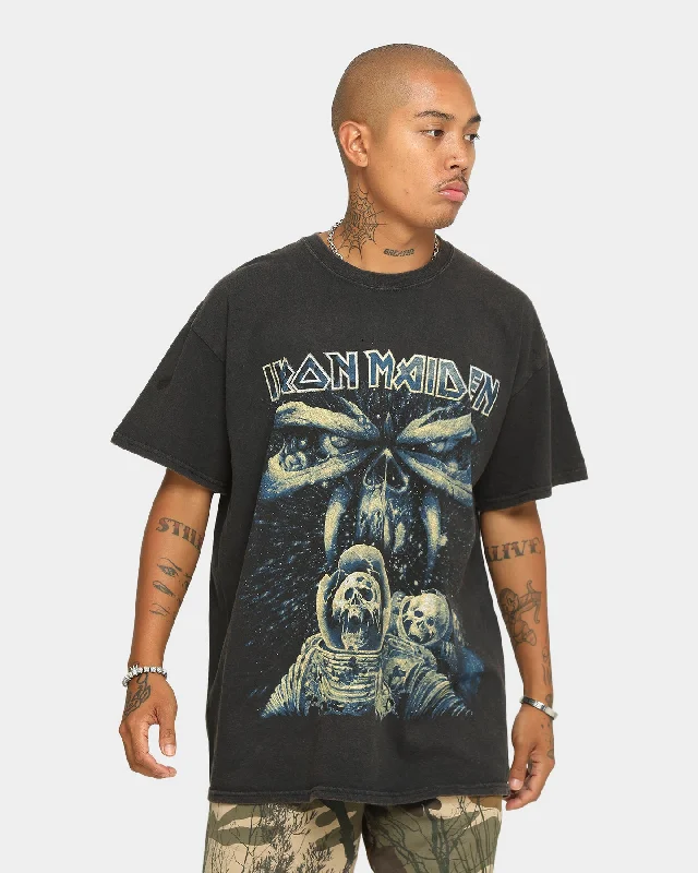 Iron Maiden Final Frontier Vintage T-Shirt Black Wash