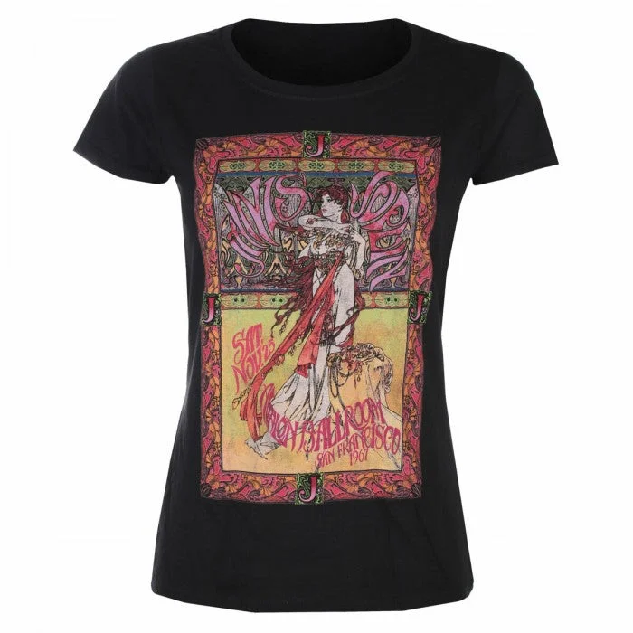 Janis Joplin Womens/Ladies Avalon Ballroom ´67 Cotton T-Shirt