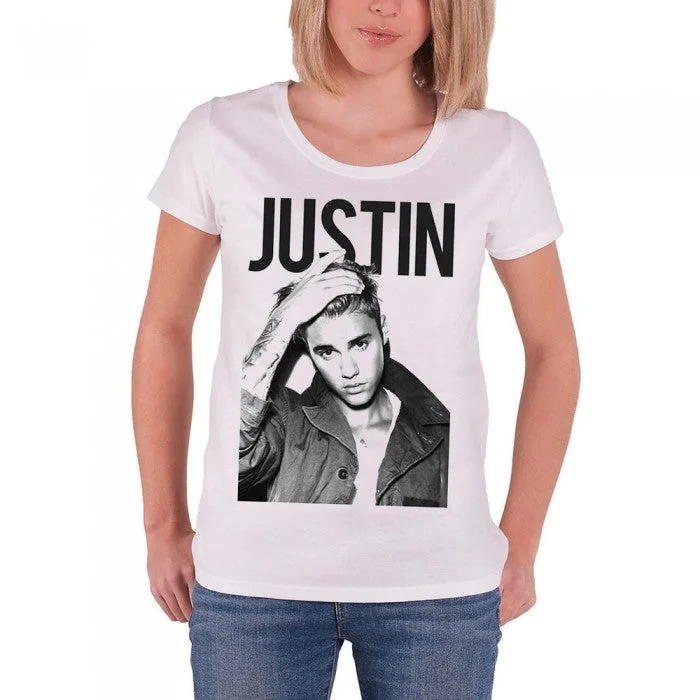 Justin Bieber Womens/Ladies Bold T-Shirt