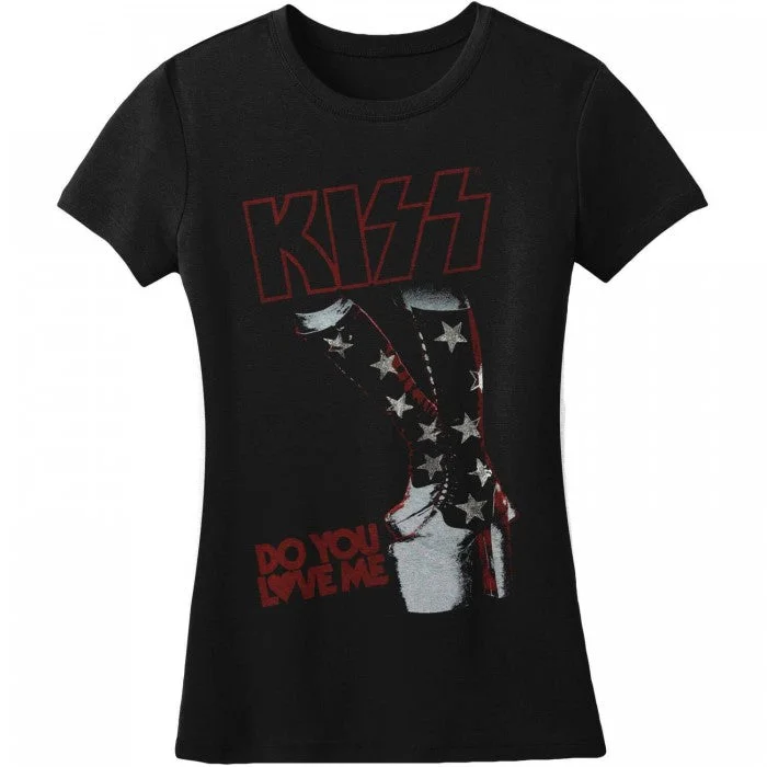 Kiss Womens/Ladies Do You Love Me T-Shirt