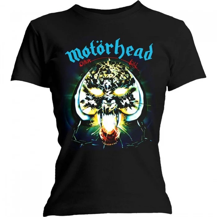 Motorhead Womens/Ladies Overkill T-Shirt