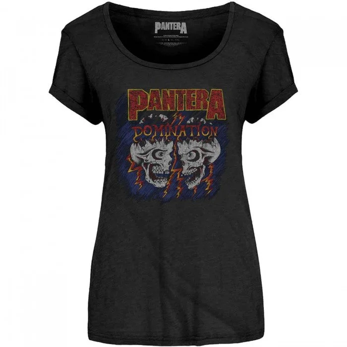 Pantera Womens/Ladies Domination T-Shirt