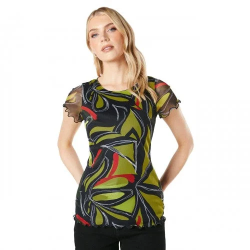 Principles Womens/Ladies Abstract Mesh T-Shirt