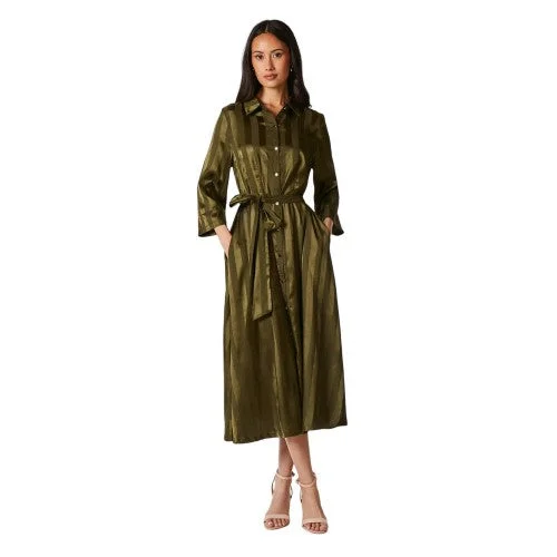 Principles Womens/Ladies Stripe Satin Shirt Dress