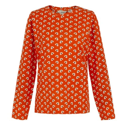 Regatta Womens/Ladies Orla Kiely Clover Long-Sleeved Winter T-Shirt