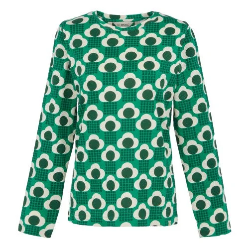 Regatta Womens/Ladies Orla Kiely Rain Cloud Long-Sleeved Winter T-Shirt