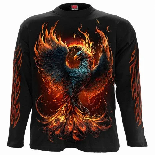 Spiral Direct Unisex Adult Ashes Reborn Back Print Long-Sleeved T-Shirt