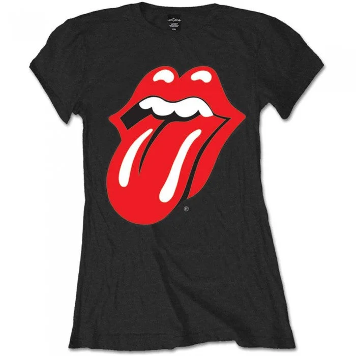 The Rolling Stones Womens/Ladies Classic Tongue T-Shirt