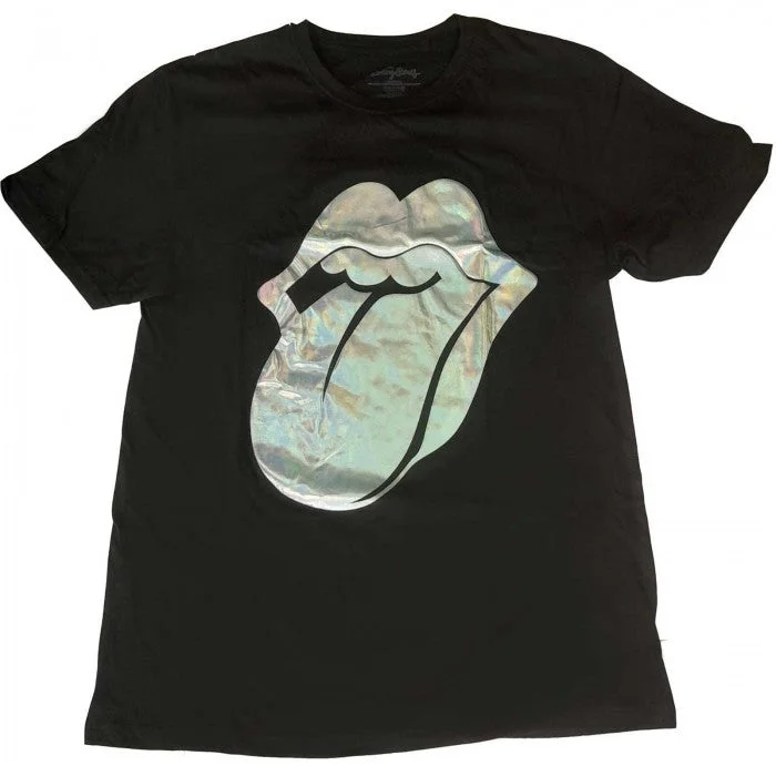 The Rolling Stones Womens/Ladies Foil Logo T-Shirt