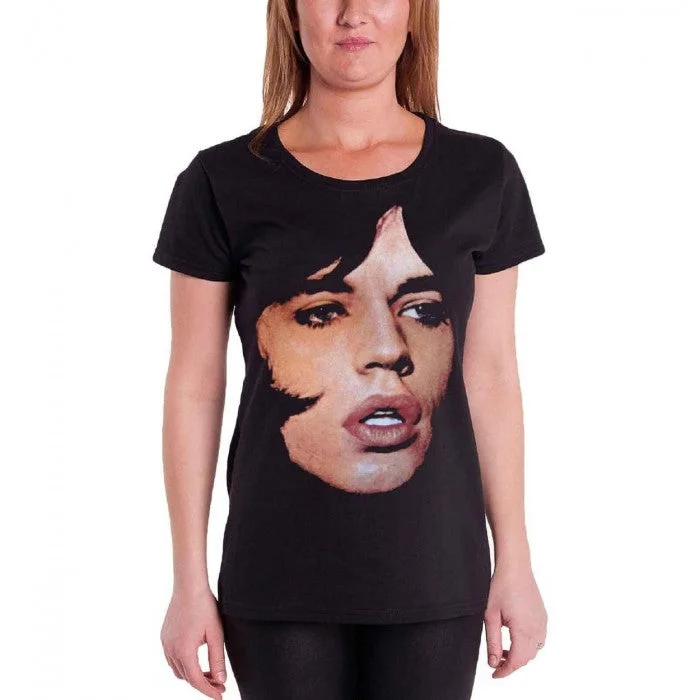 The Rolling Stones Womens/Ladies Mick Portrait T-Shirt