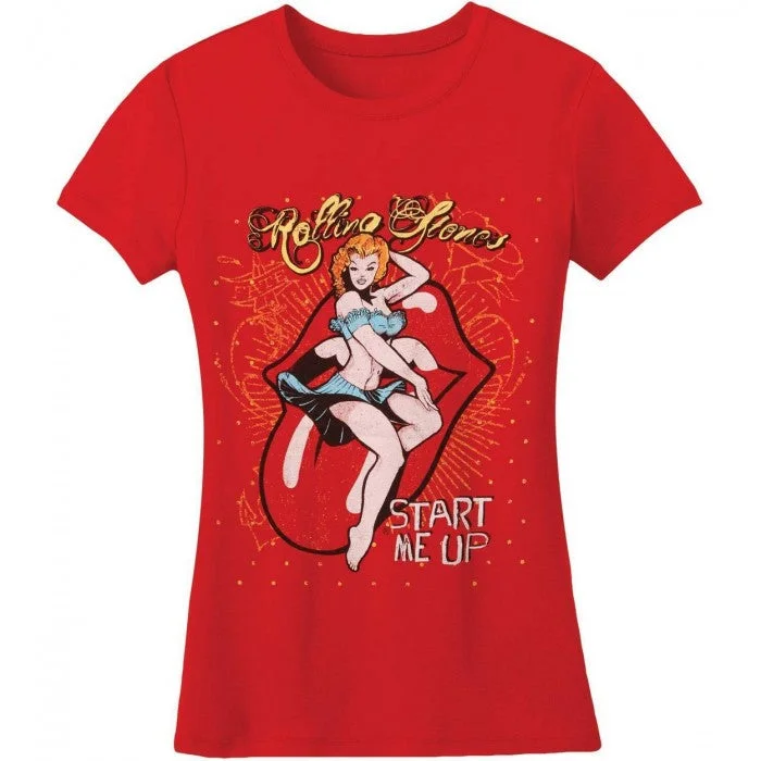 The Rolling Stones Womens/Ladies Start Me Up T-Shirt