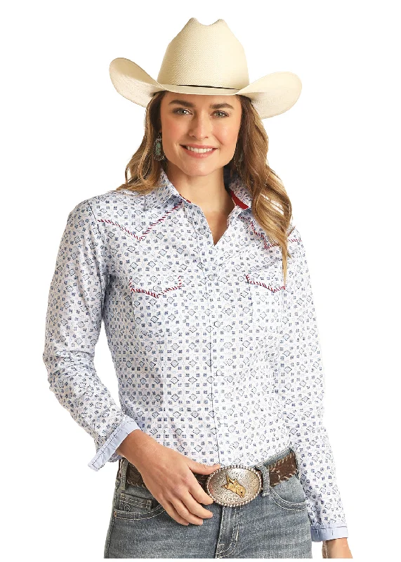 Women's Rough Stock Long Sleeve Snap Shirt