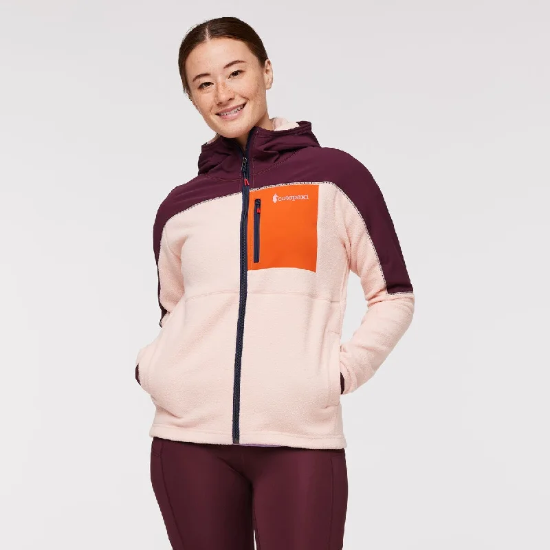 Abrazo Hooded Full-Zip Fleece Jacket  - Womens