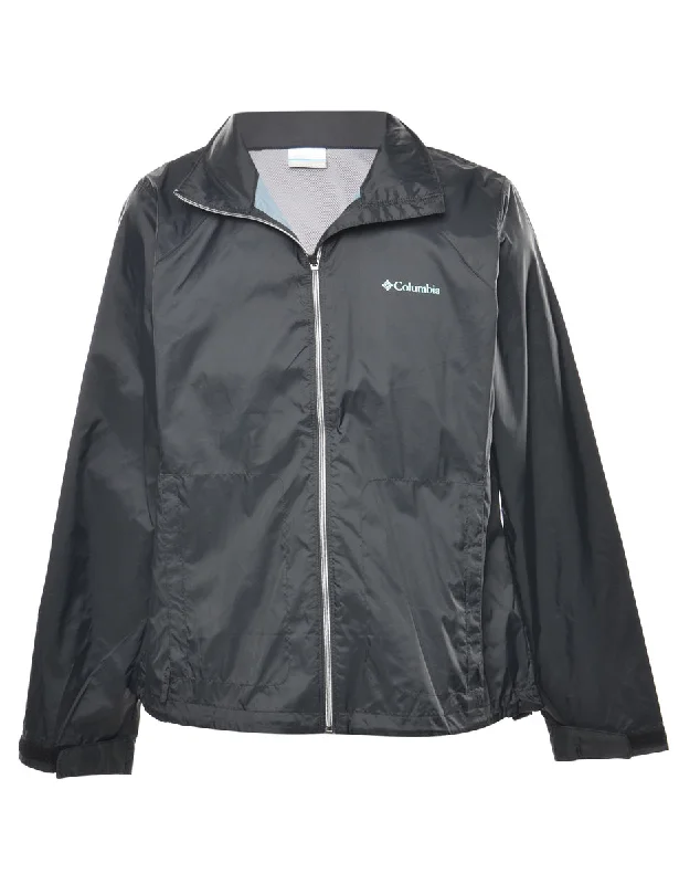 Columbia Black Nylon Jacket - XL