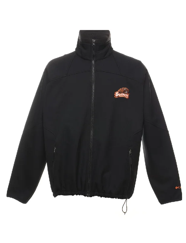 Columbia Black & Orange Oregan State Jacket - L