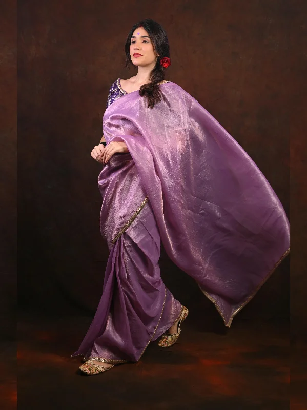 Elegant Crush Silk Saree Stitched Blouse – Perfect for Festive Occasions S2005